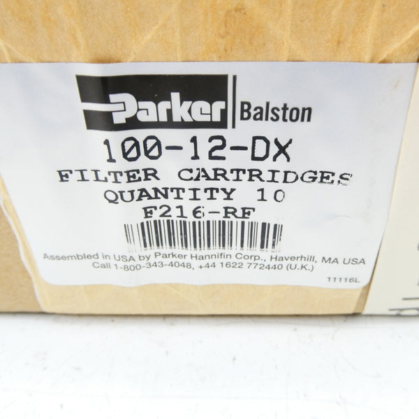 PARKER 100-12-DX (PKG OF 10) NSFS