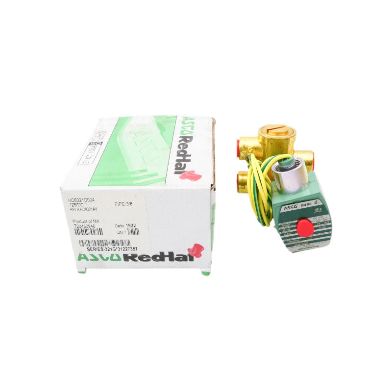 ASCO HC8321G004 125VDC 10-200PSI 3/8" NSMP