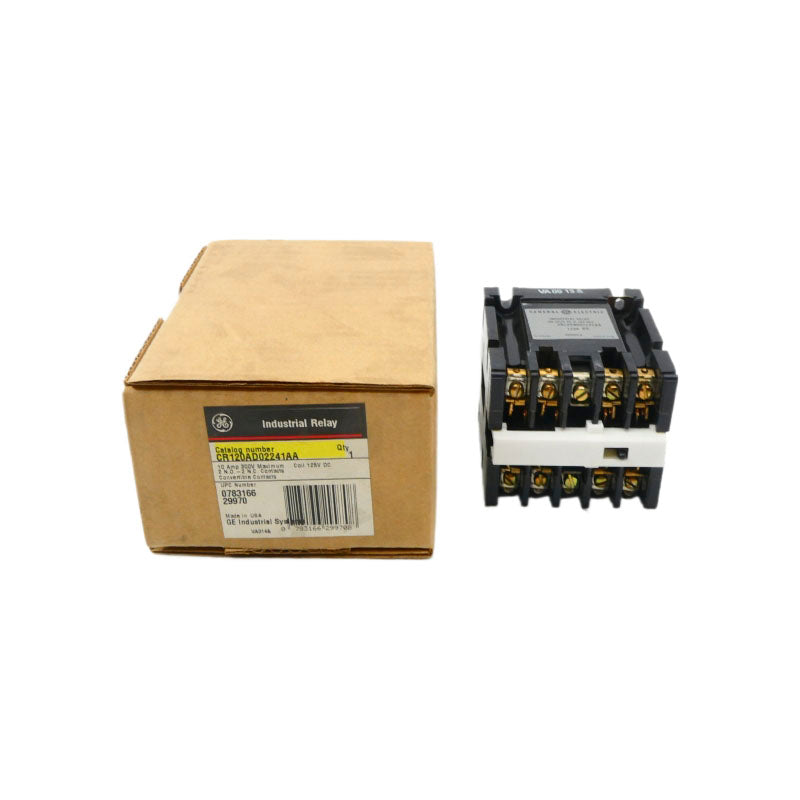 GENERAL ELECTRIC CR120AD02241AA SER. A 125VDC 10A NSMP