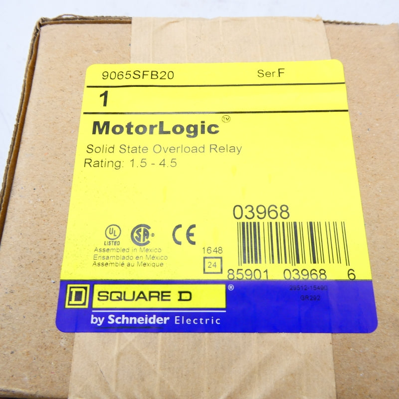SQUARE D 9065SFB20 SER. F NSFS