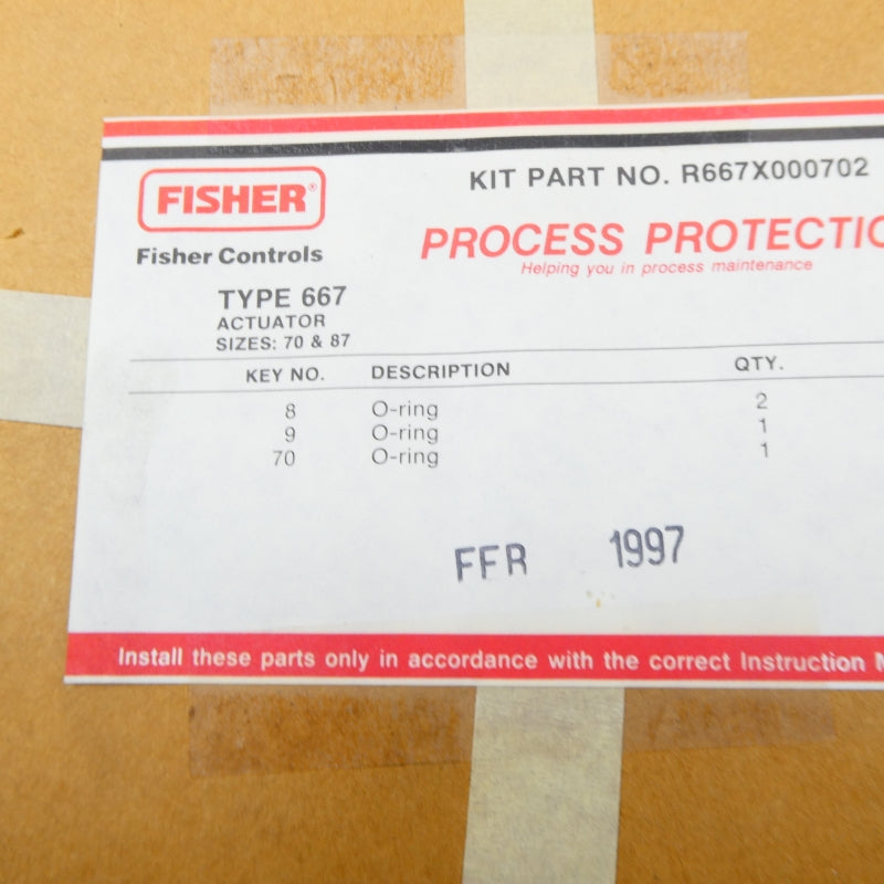 FISHER R667X000702 NSFS