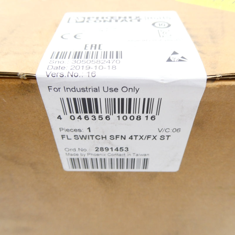 PHOENIX CONTACT FLSWITCHSFN4TX/FXST 2891453 NSFS