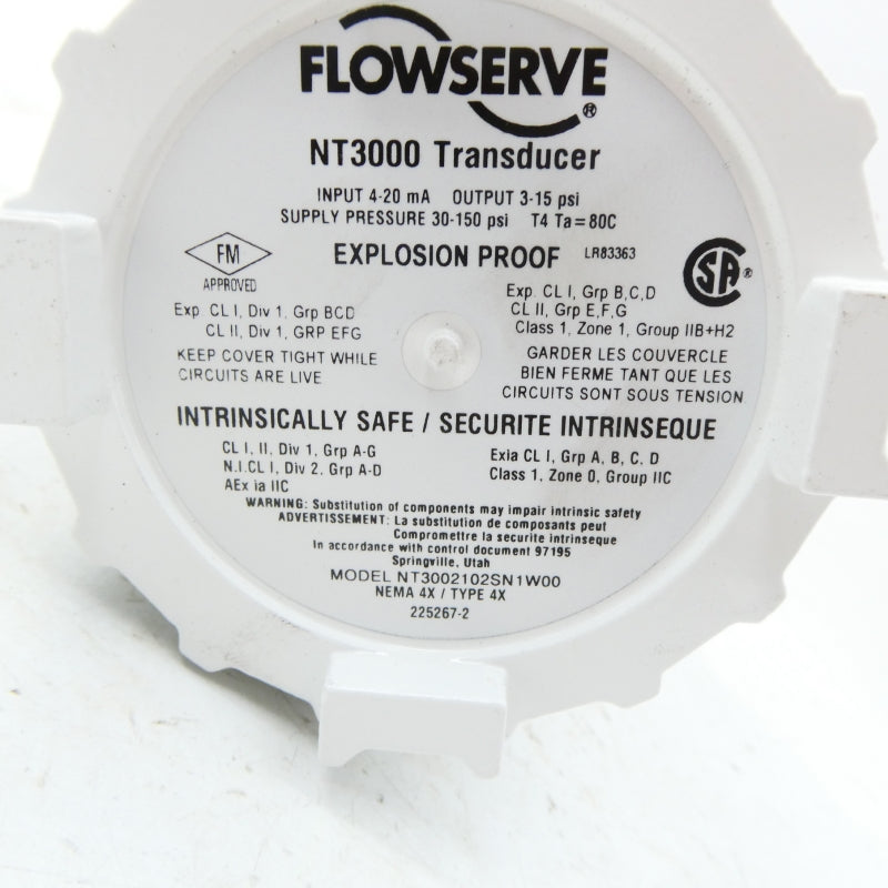 FLOWSERVE NT3002102SN1W00 30-150PSI (AS PICTURED) NSNP