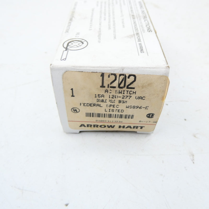 ARROW HART 1202 120-277VAC 15A NSMP