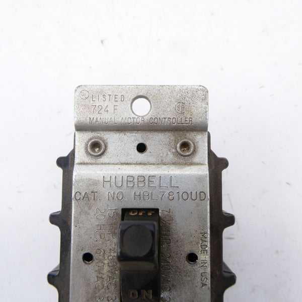 HUBBELL HBL7810UD 600VAC 30A NSNP
