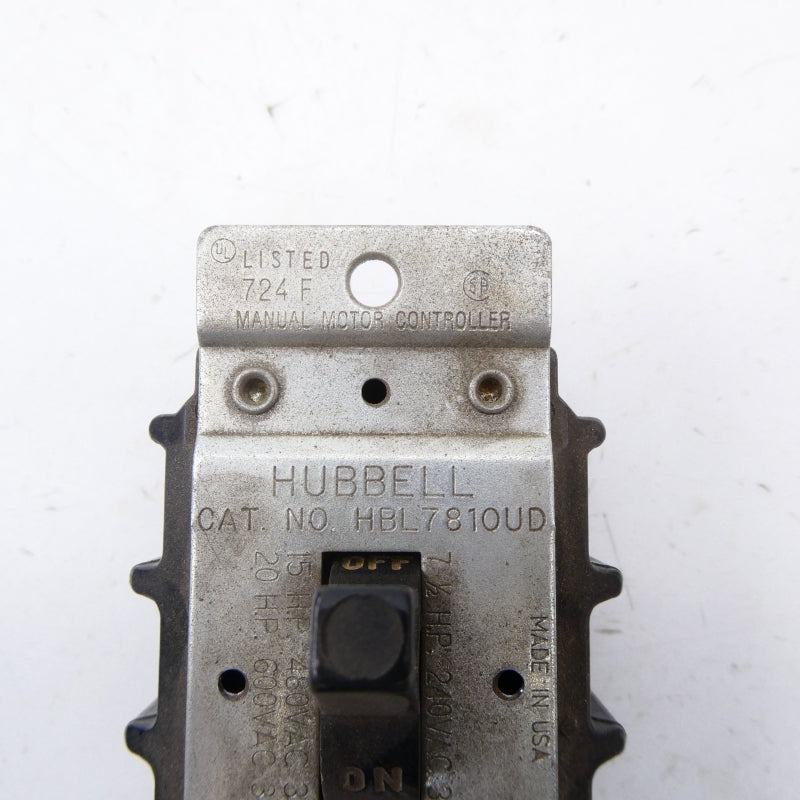 HUBBELL HBL7810UD 600VAC 30A NSNP