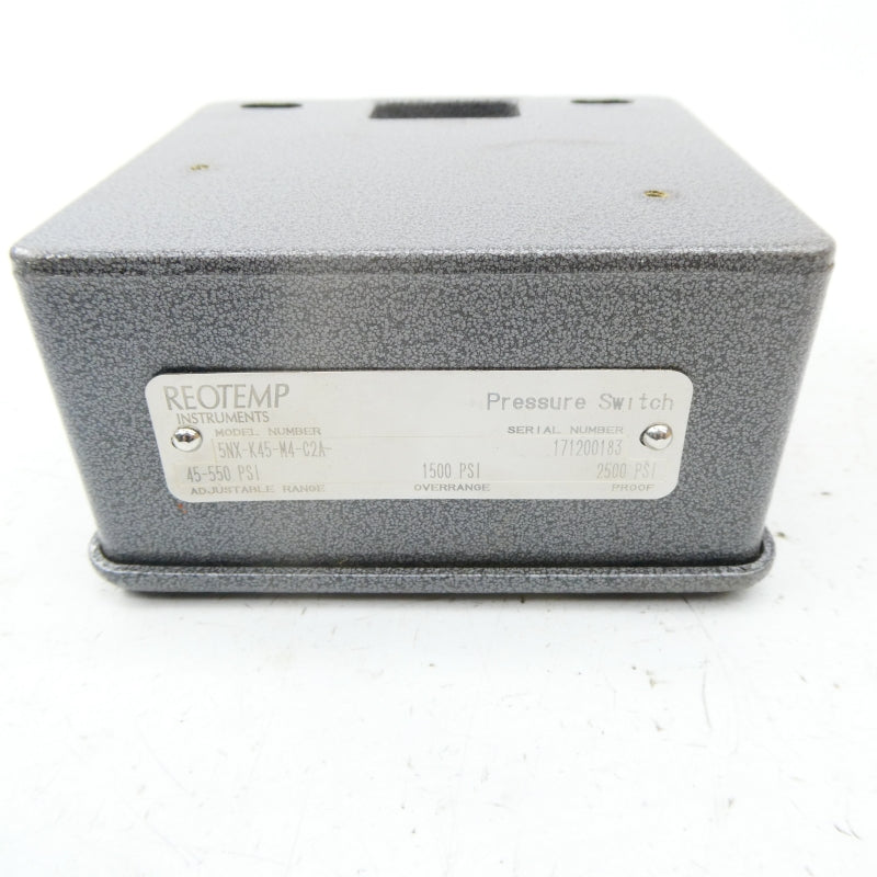 REOTEMP INSTRUMENTS 5NX-K45-M4-C2A 45-550PSI NSNP