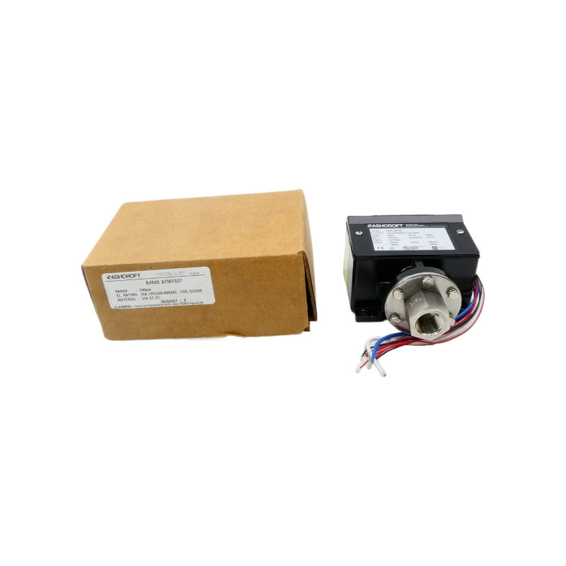 ASHCROFT B464SXFMFS07 480VAC 15A 200PSI NSMP