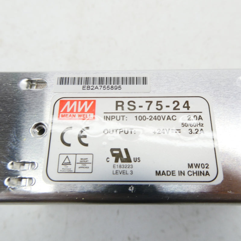 MEAN WELL RS-75-24 100-240VAC 2.0A NSMP