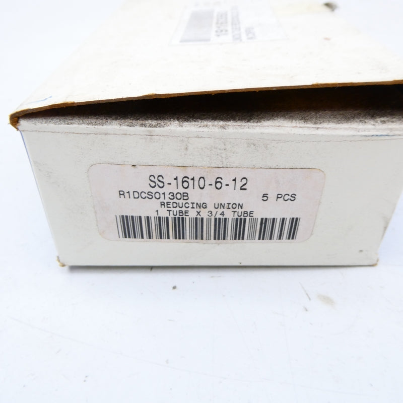 SWAGELOK SS-1610-6-12 (PKG OF 5) NSMP