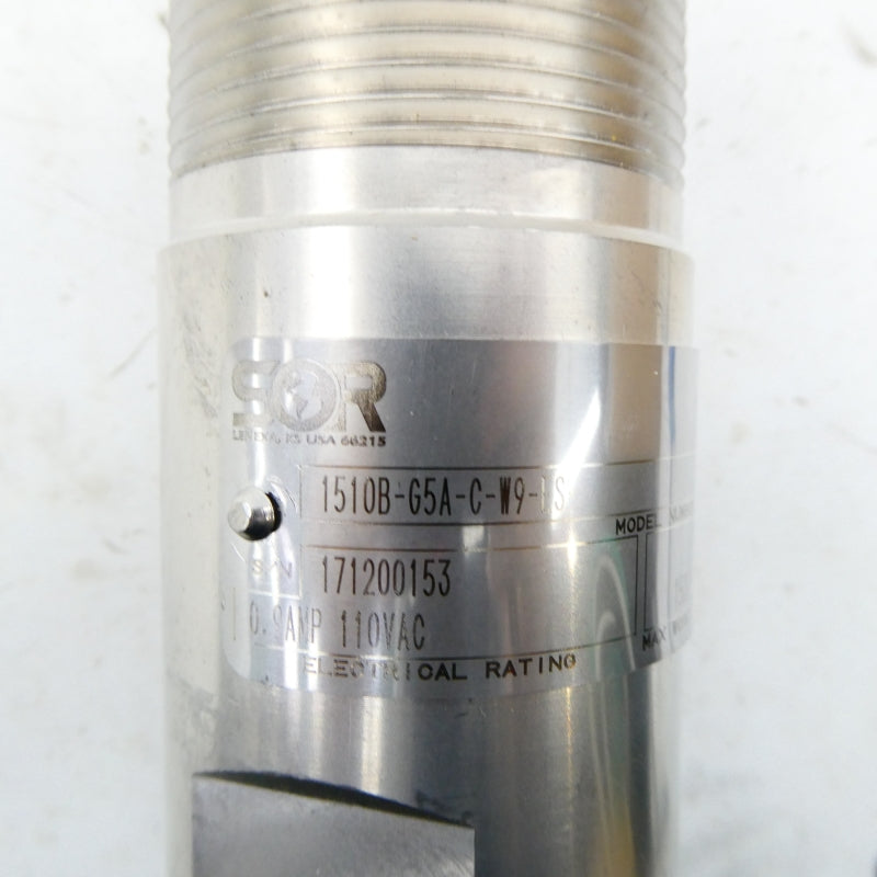 SOR 1510B-G5A-C-W9-ES 110VAC 0.9A NSMP