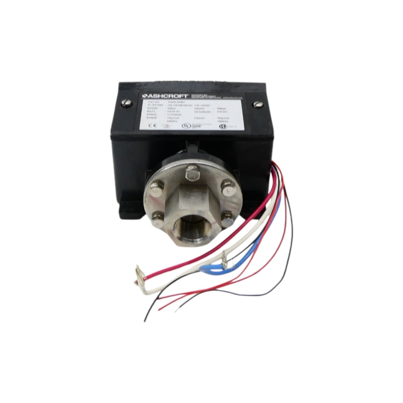ASHCROFT B464SXFM07 480VAC 15A 200PSI NSNP