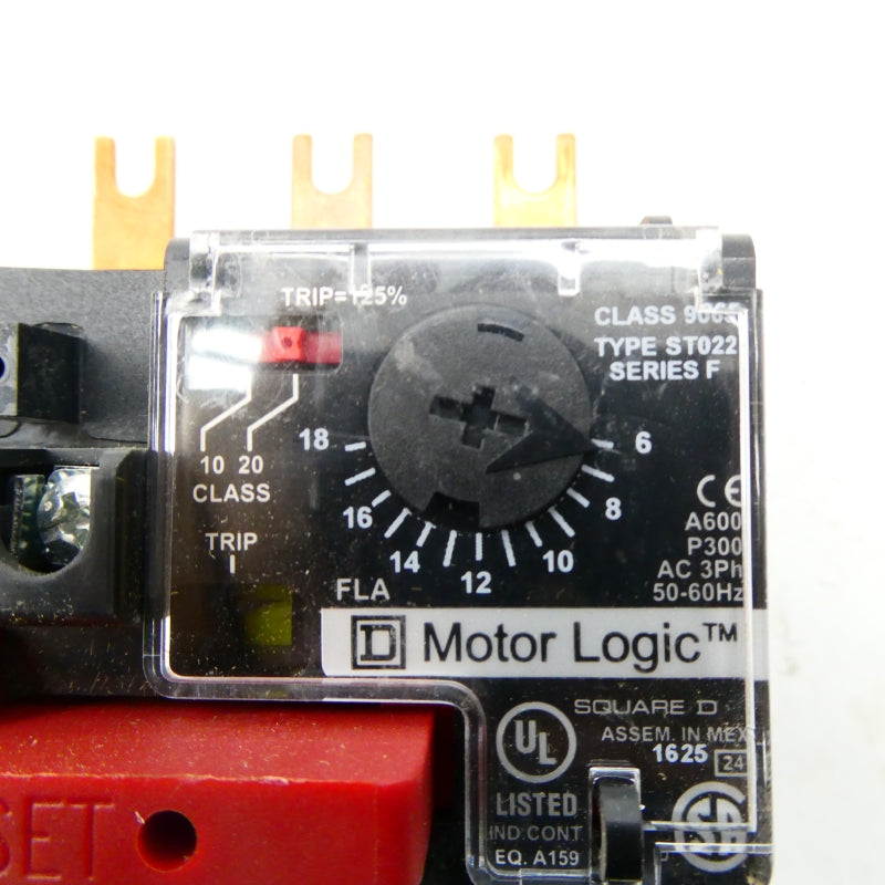 SQUARE D 9065ST022 SER. F 6-18A NSNP