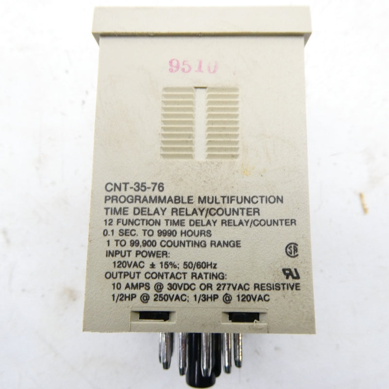 POTTER & BRUMFIELD CNT-35-76 120VAC 0.1S-9990HR NSNP