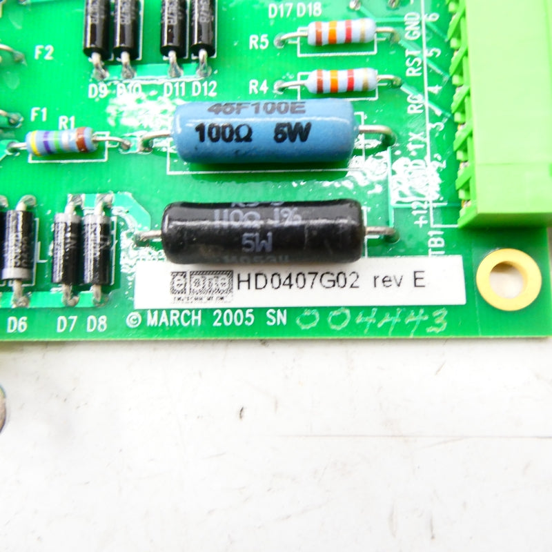 EONE HD0407G02 REV. E NSNP