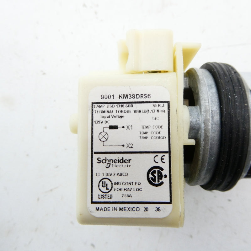 SCHNEIDER ELECTRIC 9001KP38DRS6R31 SER. J 135VDC NSMP