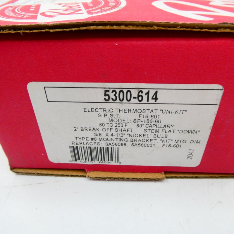 ROBERTSHAW 5300-614 60-250'F NSMP