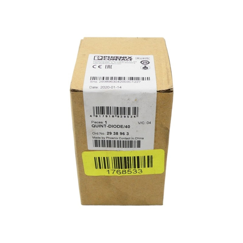 PHOENIX CONTACT QUINT-DIODE/40 2938963 NSFS