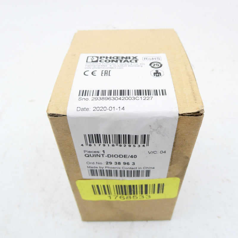 PHOENIX CONTACT QUINT-DIODE/40 2938963 NSFS