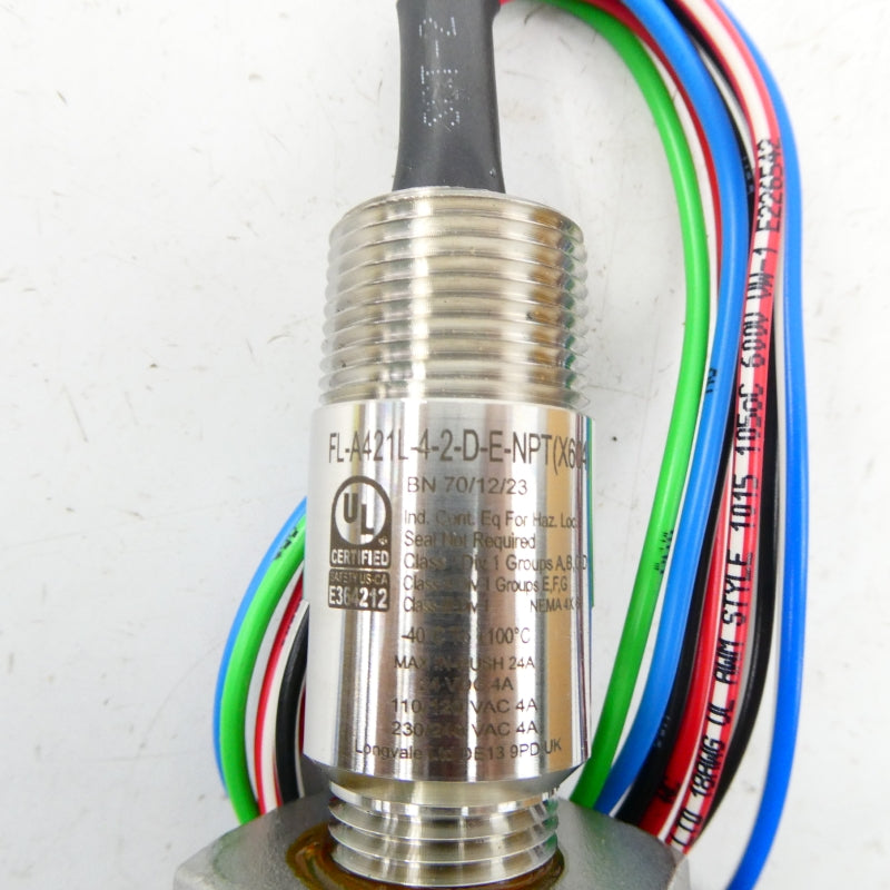 EUROSWITCH FL-A421L-4-2-D-E-NPT(X604) 110/120VAC NSMP