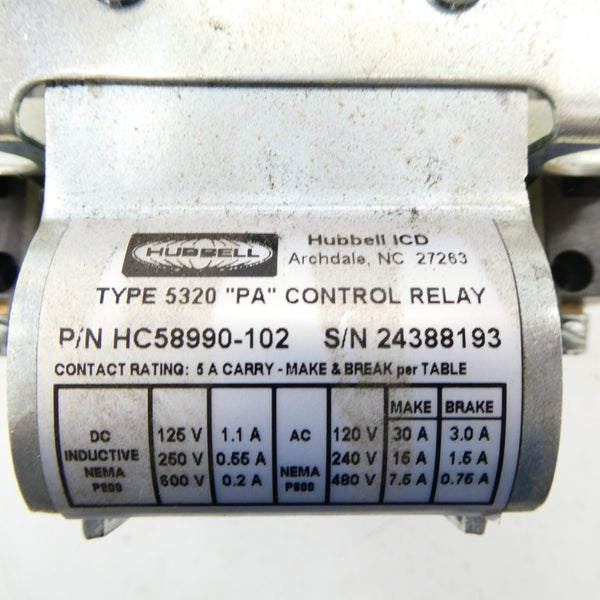 HUBBELL HC58990-102 600V NSNP