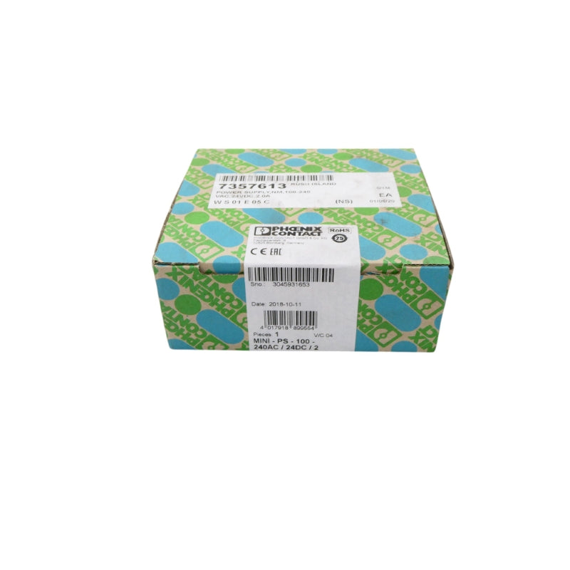 PHOENIX CONTACT MINI-PS-100-240AC/24DC/2 NSFS