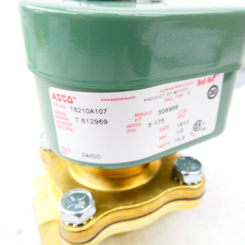 ASCO T8210A107 24VDC 5-175PSI NSMP
