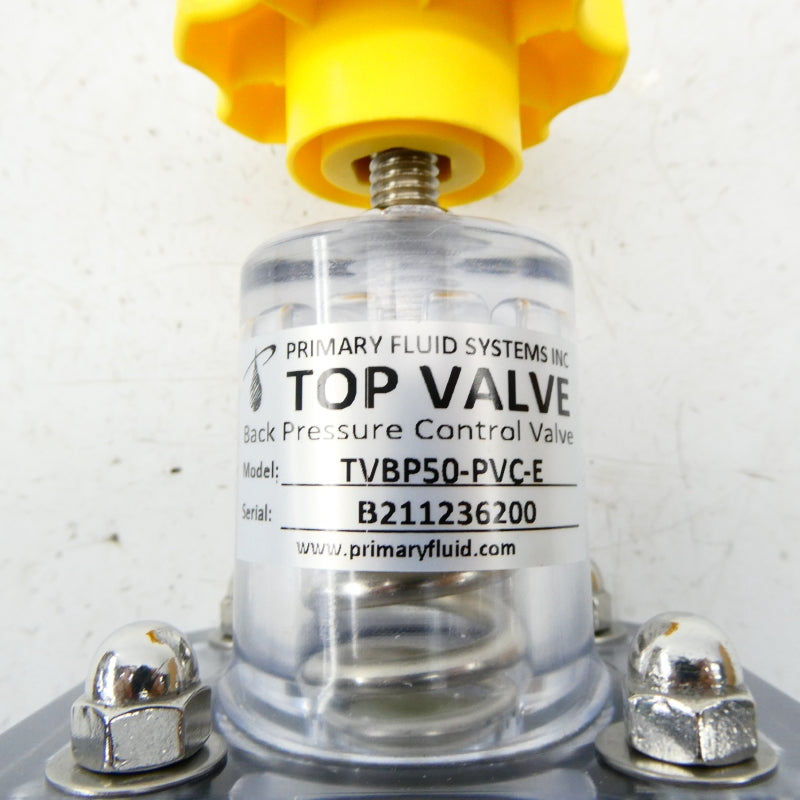 PRIMARY FLUID SYSTEMS TVBP50-PVC-E NSNP