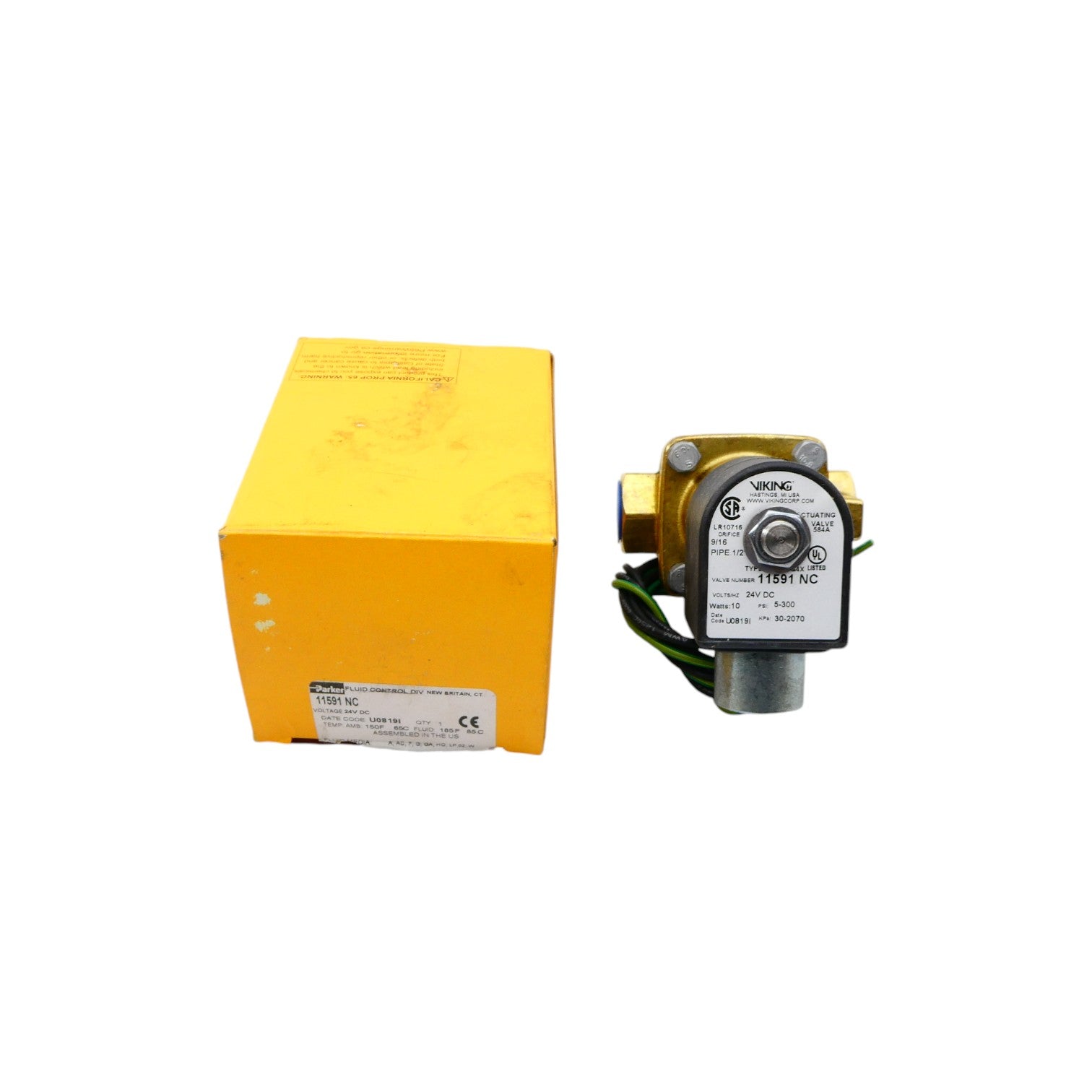 PARKER 11591NC 24VDC 5-300PSI NSMP