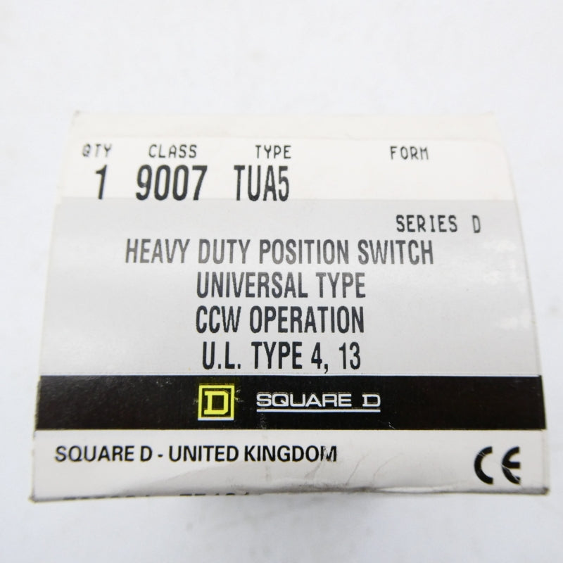 SQUARE D 9007TUA5 SER. D NSFS