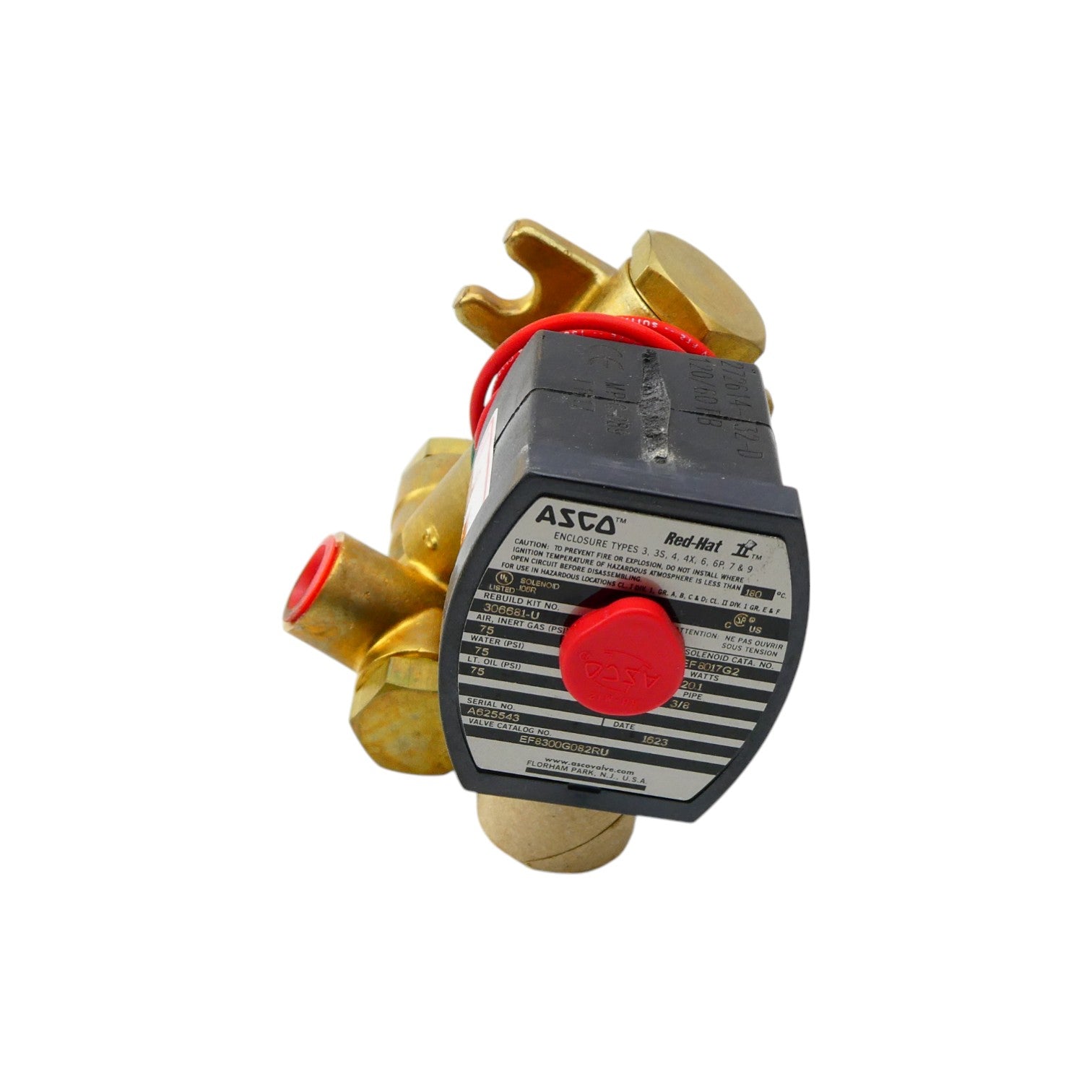 ASCO EF8300G082RU 120V 75PSI 3/8" NSNP