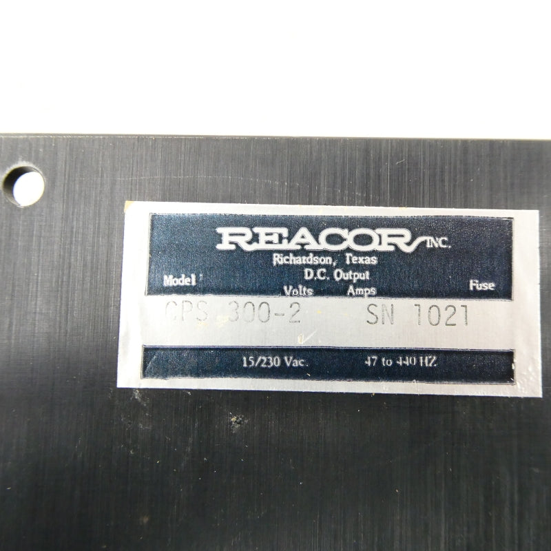 REACOR CPS300-2 15/230VAC NSNP