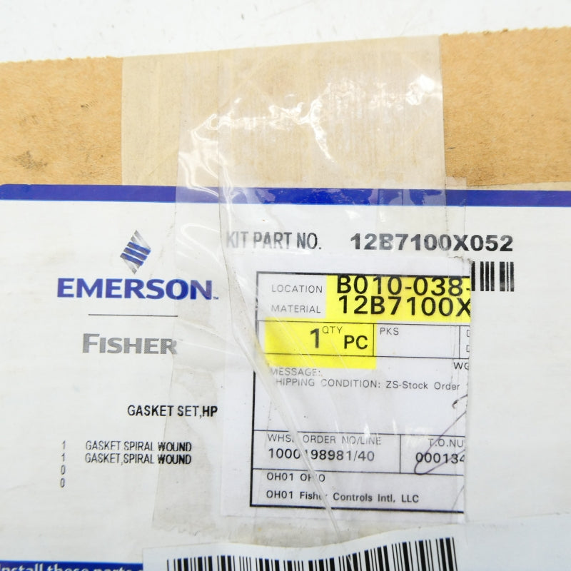 EMERSON 12B7100X052 NSFS