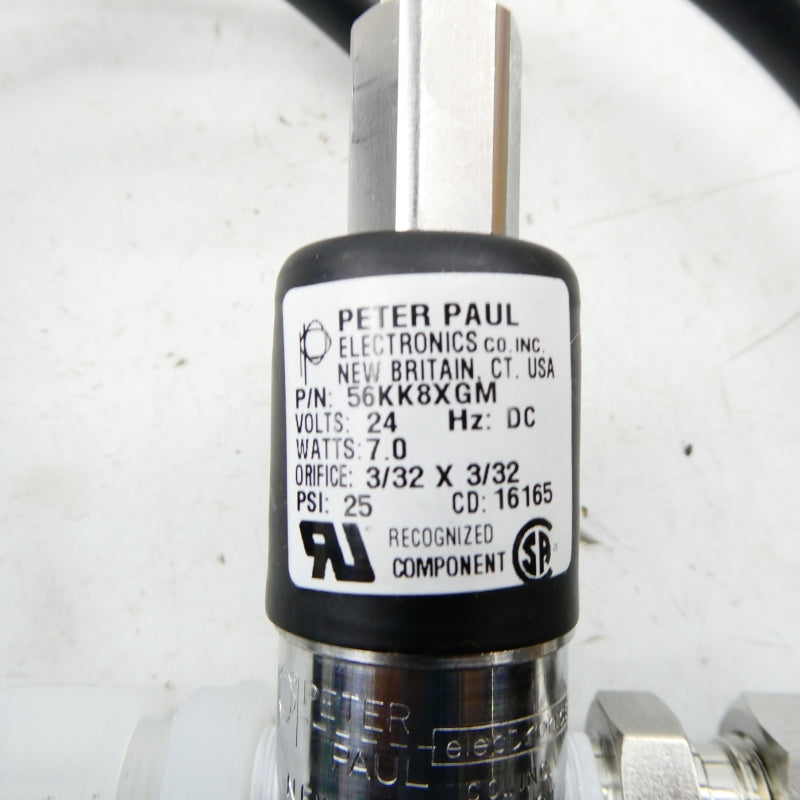 PETER PAUL 56KK8XGM 24VDC 25PSI NSNP