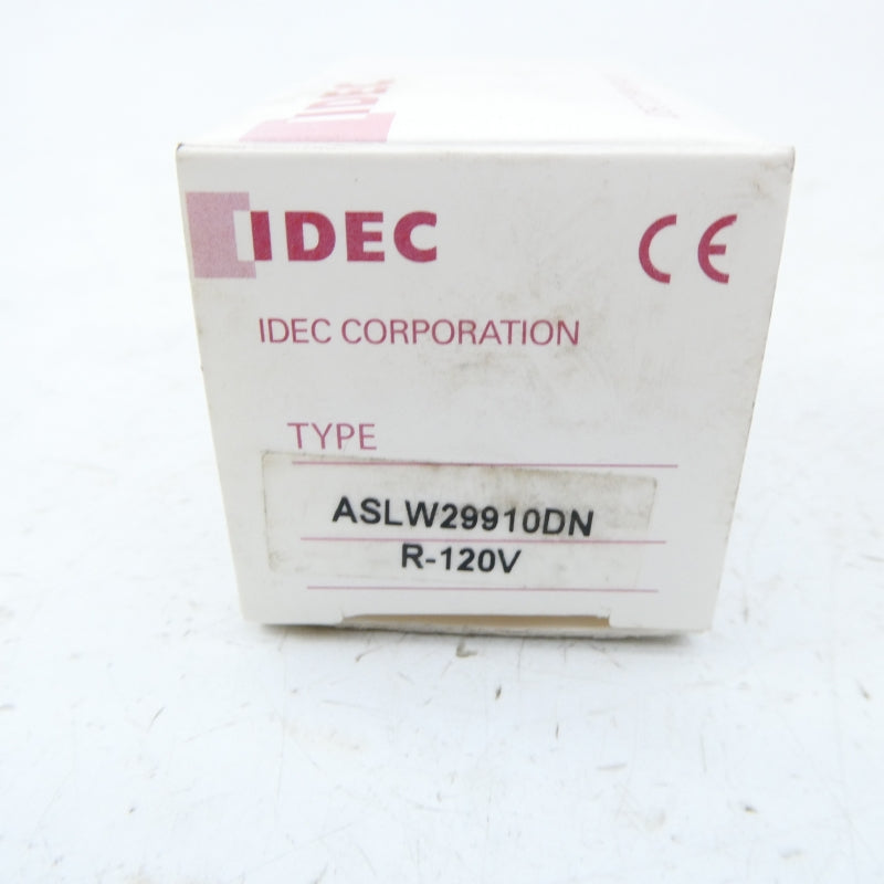 IDEC ASLW29910DN-R-120V 120V NSMP