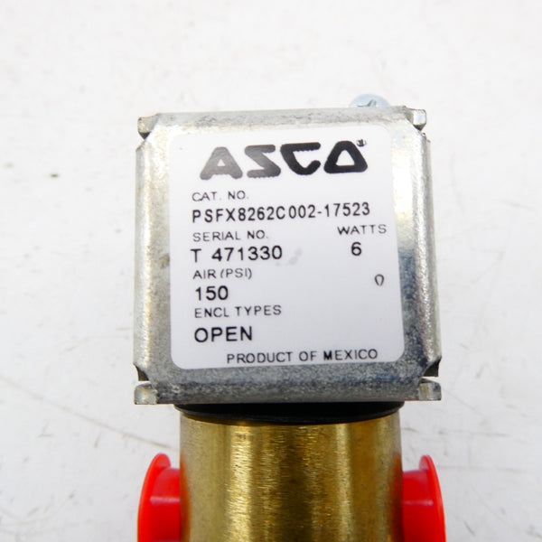 ASCO PSFX8262C002-17523 120V 150PSI NSMP