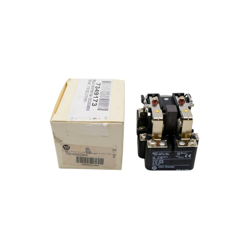 ALLEN BRADLEY 700-HG42Z24-6 SER. A 24VDC (WH) NSMP