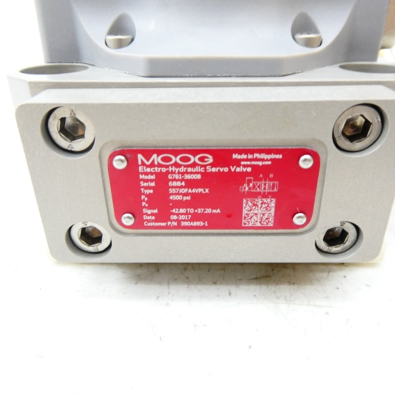 MOOG G761-3600B 4500PSI NSMP
