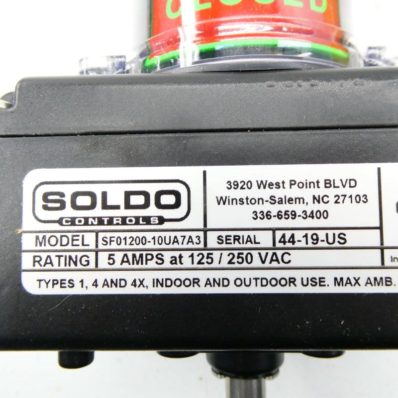 SOLDO SF01200-10UA7A3 125/250VAC 5A NSNP