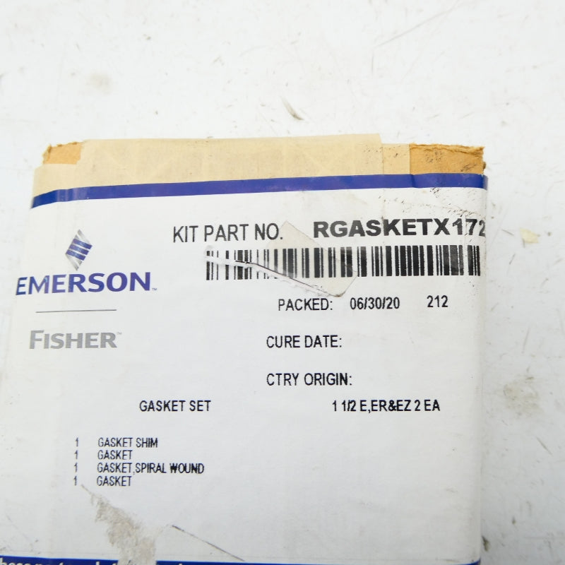 EMERSON RGASKETX172 NSFS