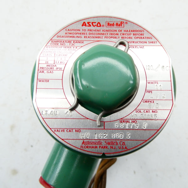 ASCO HV1628603 120V 40PSI 1/2" NSNP