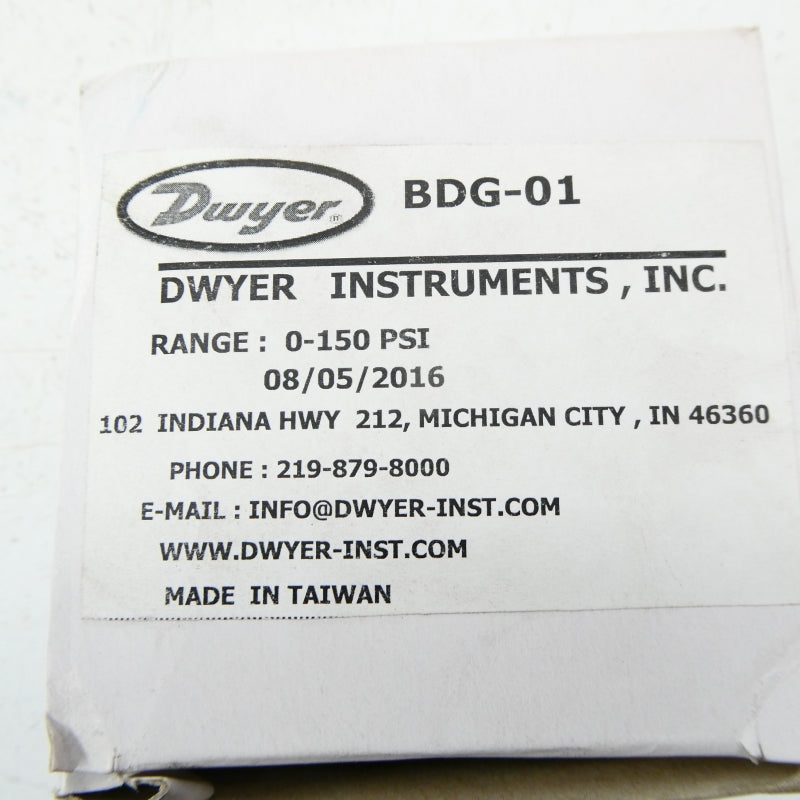 DWYER BDG-01 150PSI NSMP