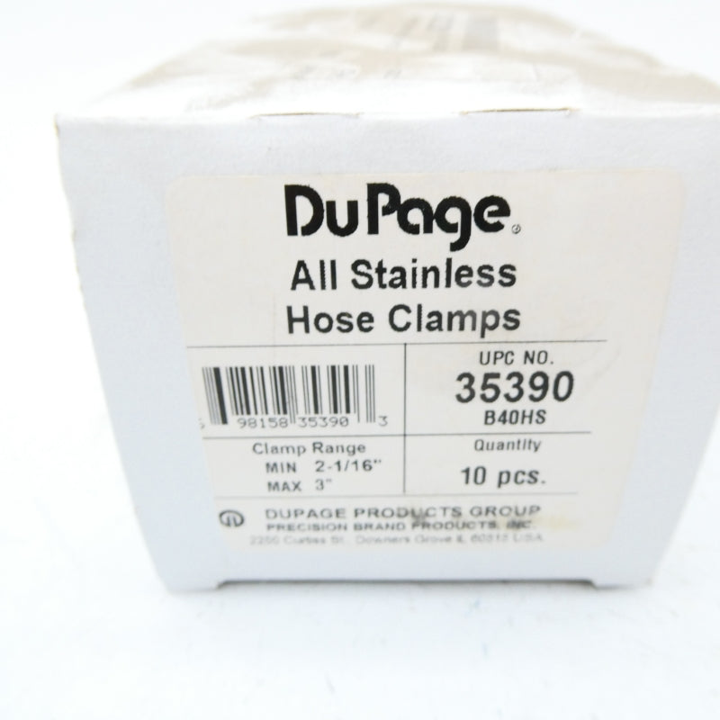 DUPAGE 35390 2-1/16" (PKG OF 10) NSMP