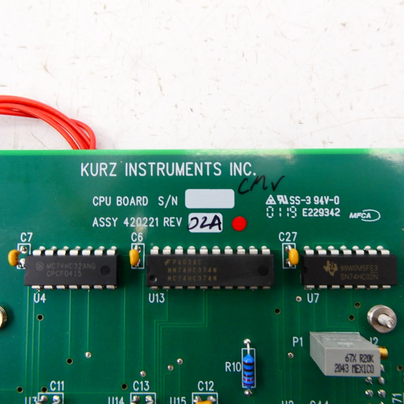 KURZ INSTRUMENTS 420221 REV. 02A NSNP