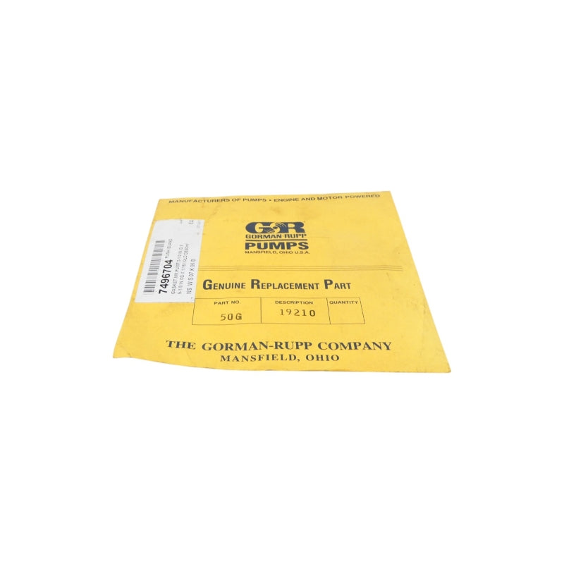 GORMAN RUPP 50G 19210 NSFS