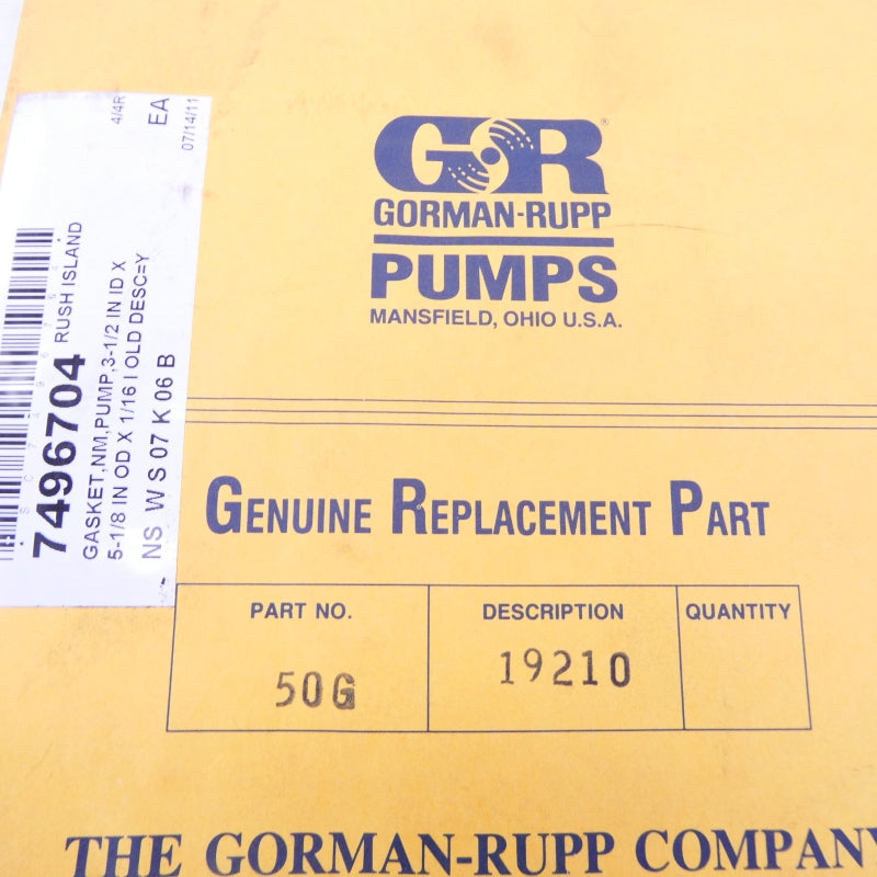 GORMAN RUPP 50G 19210 NSFS