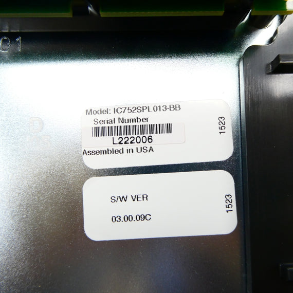 GENERAL ELECTRIC IC752SPL013-BB NSNP