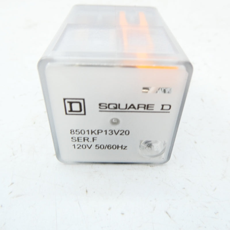 SQUARE D 8501KP13V20 SER. F 120V 10A NSMP