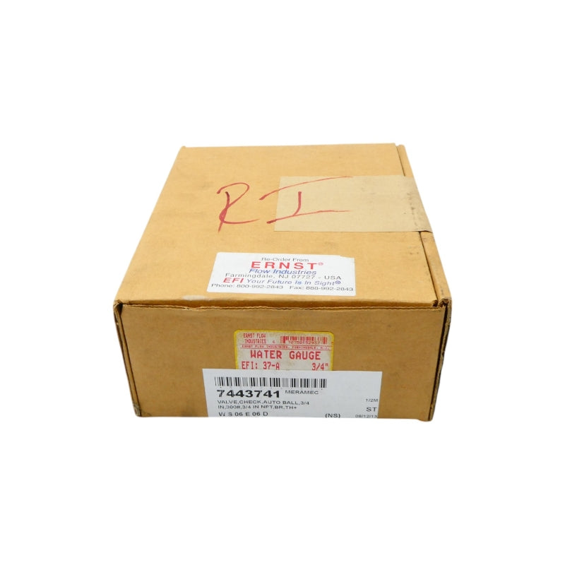 ERNST 37A 3/4" NSFS