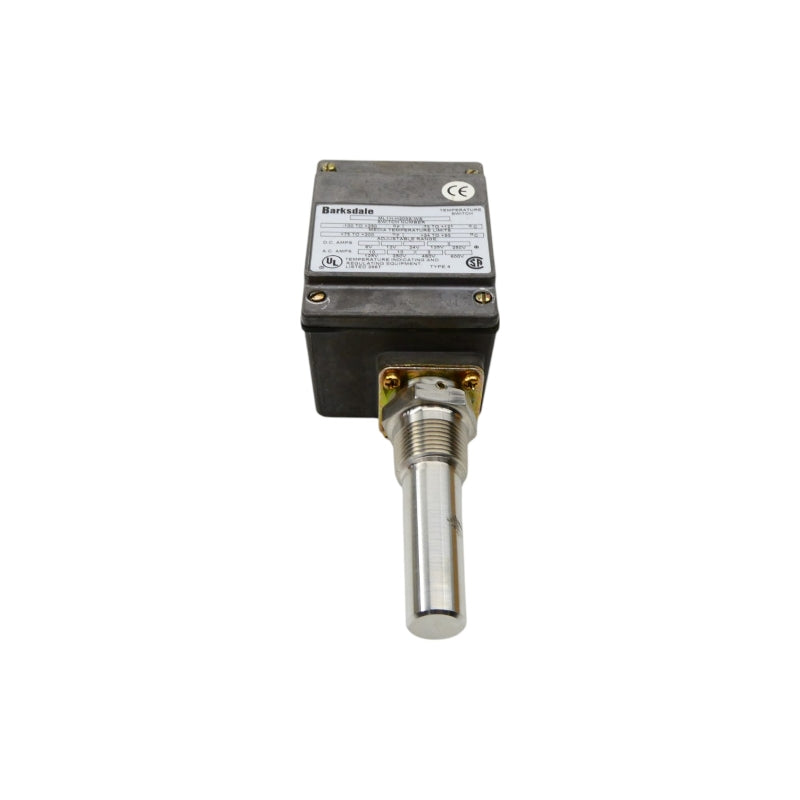 BARKSDALE ML1H-H203S-WS 480VAC 3A -100/250'F NSNP
